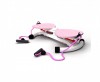 Фитнес платформа DFC "Twister Bow" с эспандерами розовый - магазин СпортДоставка. Спортивные товары интернет магазин в Петропавловск-Камчатском 