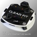 Виброплатформа Clear Fit CF-PLATE Compact 201 WHITE  - магазин СпортДоставка. Спортивные товары интернет магазин в Петропавловск-Камчатском 