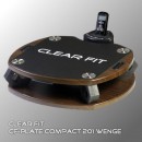 Виброплатформа Clear Fit CF-PLATE Compact 201 WENGE - магазин СпортДоставка. Спортивные товары интернет магазин в Петропавловск-Камчатском 