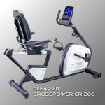 Горизонтальный велотренажер Clear Fit CrossPower CR 200 - магазин СпортДоставка. Спортивные товары интернет магазин в Петропавловск-Камчатском 