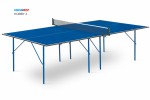 Теннисный стол для помещения swat Hobby 2 blue любительский стол для использования в помещениях 6010 - магазин СпортДоставка. Спортивные товары интернет магазин в Петропавловск-Камчатском 