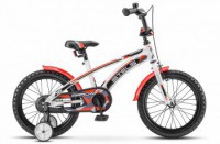 Детский велосипед Stels Arrow 16" V020 черный 2022 - магазин СпортДоставка. Спортивные товары интернет магазин в Петропавловск-Камчатском 