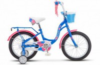 Детский велосипед Stels Jolly 16" V010 синий розовый 2022 - магазин СпортДоставка. Спортивные товары интернет магазин в Петропавловск-Камчатском 