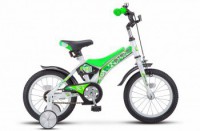 Детский велосипед Stels Jet 14" Z010 зеленый  2022 - магазин СпортДоставка. Спортивные товары интернет магазин в Петропавловск-Камчатском 