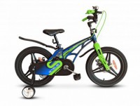 Детский велосипед Stels Galaxy Pro 14" V010 2022 зеленый - магазин СпортДоставка. Спортивные товары интернет магазин в Петропавловск-Камчатском 