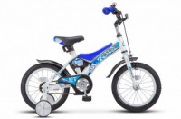 Детский велосипед Stels Jet 14" Z010 синий 2022 - магазин СпортДоставка. Спортивные товары интернет магазин в Петропавловск-Камчатском 