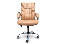 Офисное массажное кресло EGO BOSS EG1001 Орех в комплектации LUX - магазин СпортДоставка. Спортивные товары интернет магазин в Петропавловск-Камчатском 