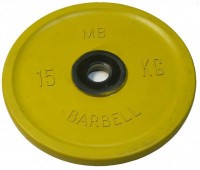  , , -, 15  MB Barbell MB-PltCE-15 -  .      - 