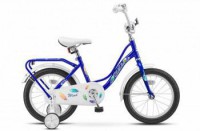 Детский велосипед Stels Wind 16" Z020 синий 2022 - магазин СпортДоставка. Спортивные товары интернет магазин в Петропавловск-Камчатском 